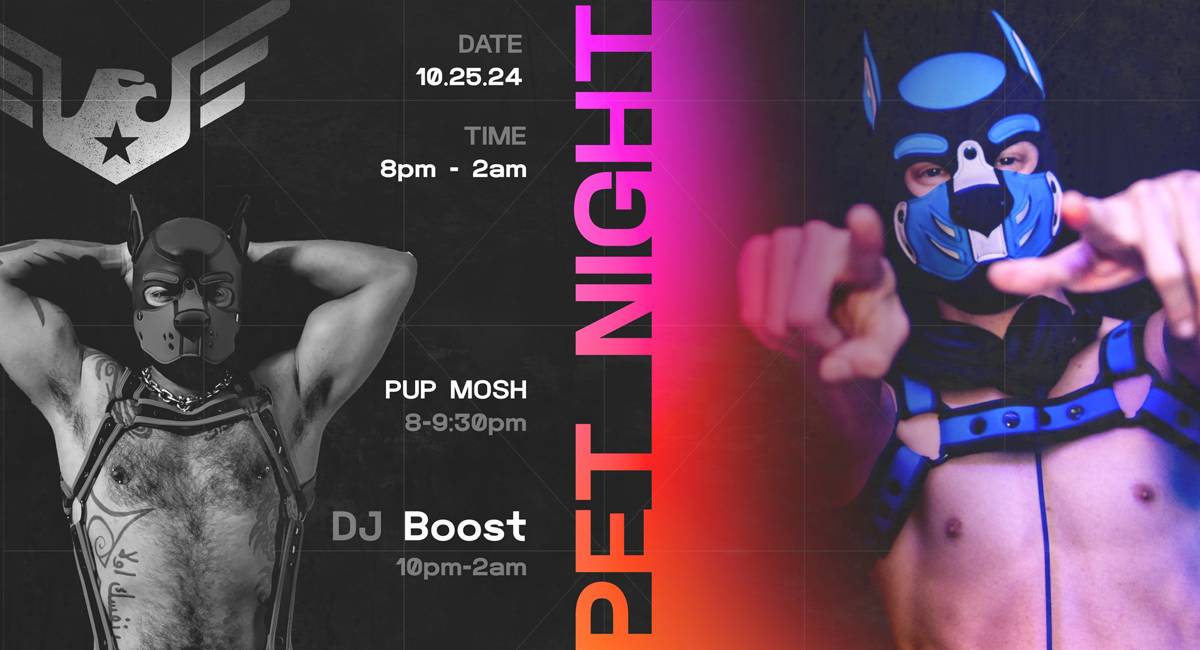 PET NIGHT with DJ Boost