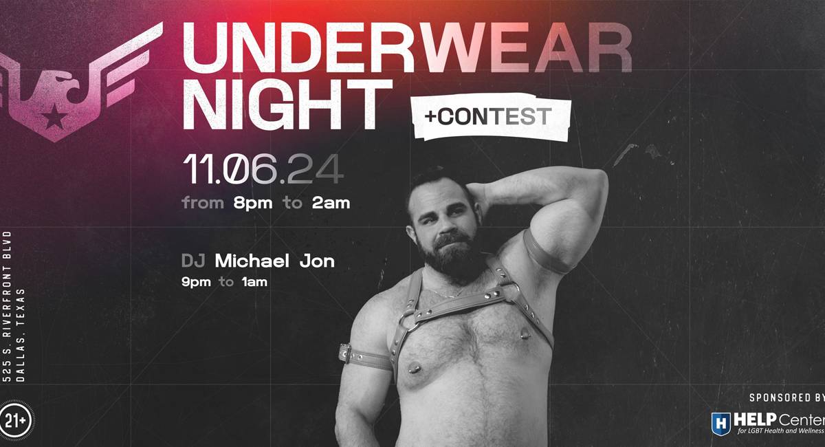 UNDERWEAR NIGHT with DJ Michael Jon
