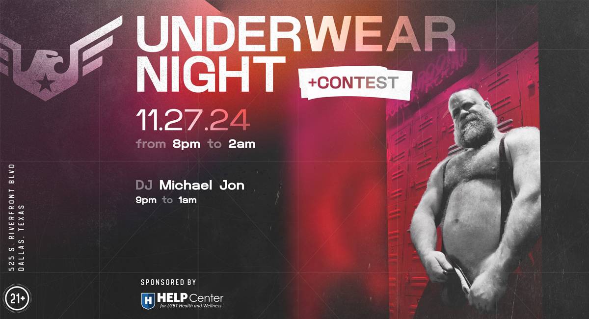 UNDERWEAR NIGHT and Contest with DJ Michael Jon
